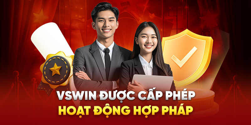 Vswin được cấp phép hoạt động hợp pháp